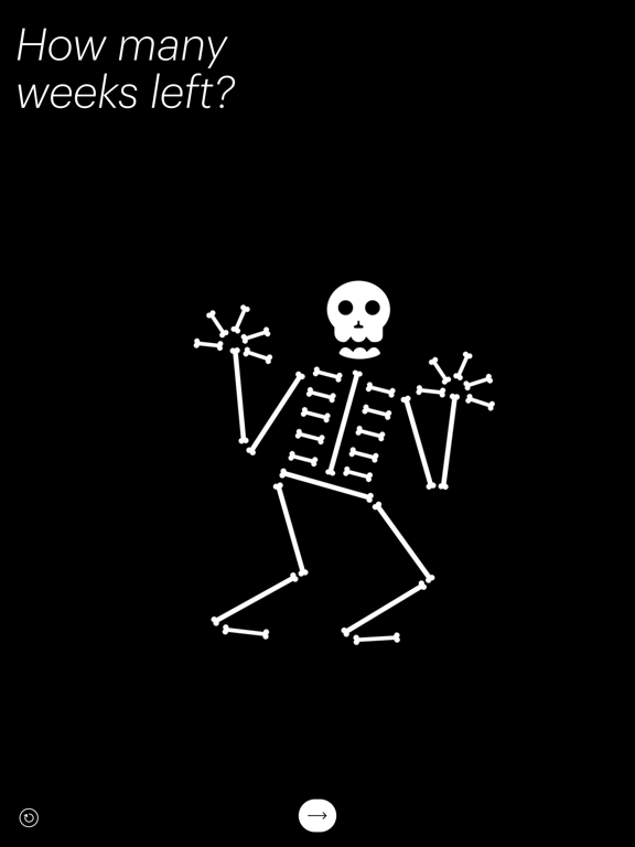 Screenshot #4 pour How Many Weeks Left?