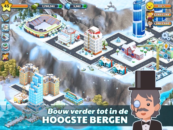 Snow Town - Ice Village World iPad app afbeelding 5