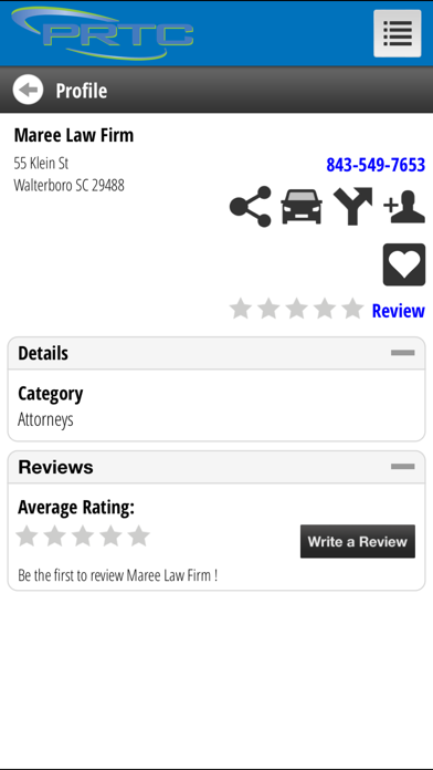 PRTC Search iPhone screenshot 5 - Business app