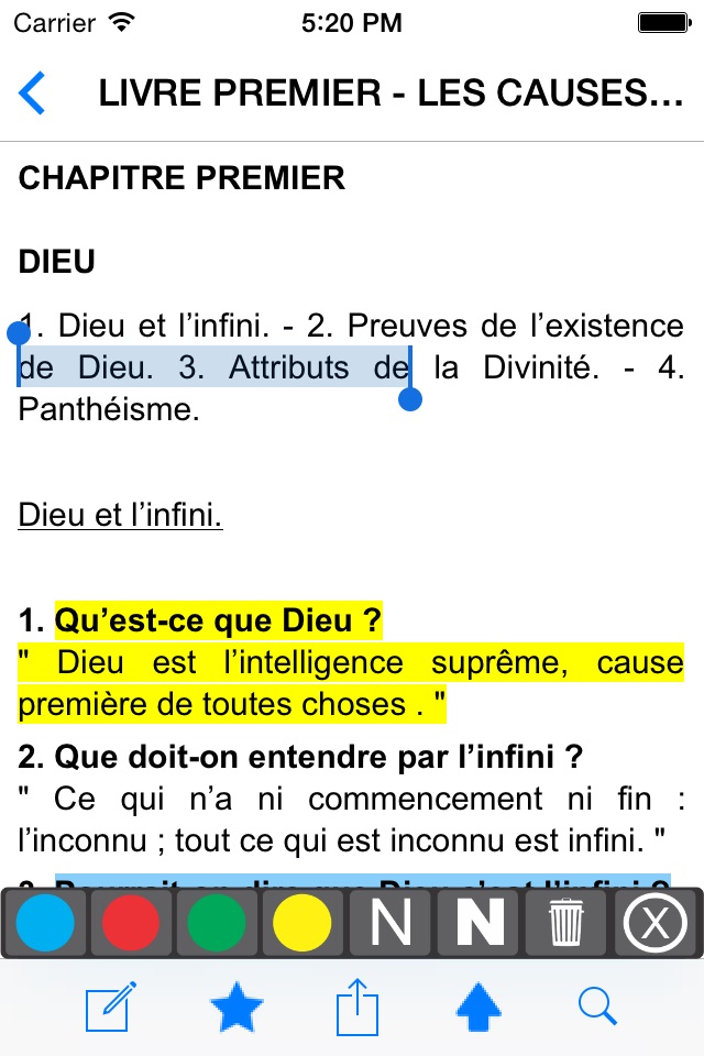 Le Livre des Esprits screenshot 2