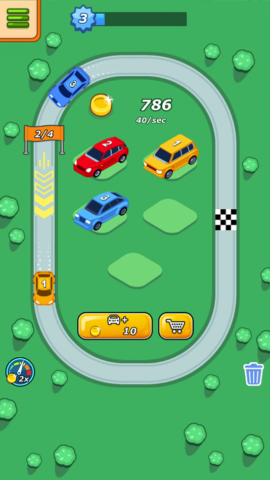 #1. Merge Cars - Evolution Clicker (iOS) 来自: Alexander Maslennikov