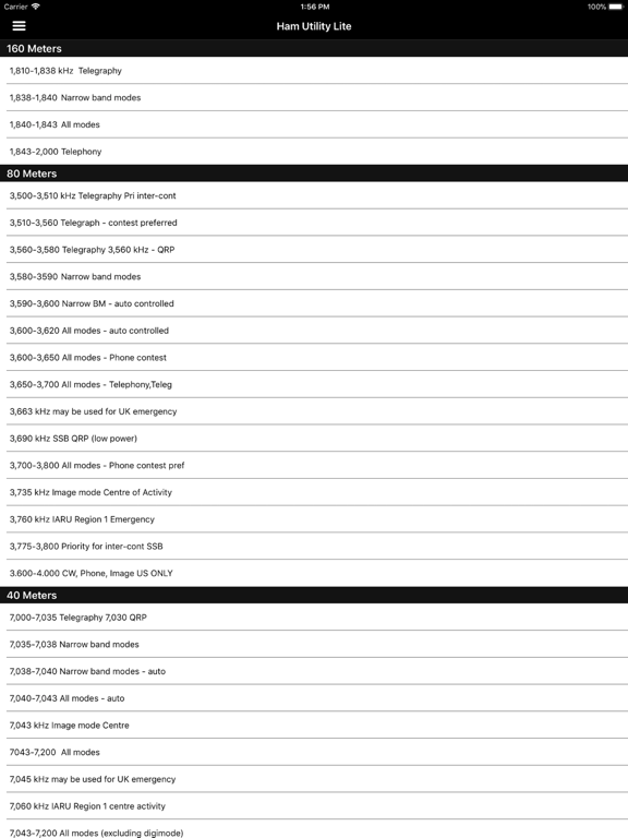 Ham Utility Lite Edition app screenshot 3