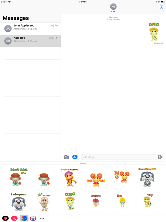 Screenshot #4 pour Fraggle Rock Stickers By Funko
