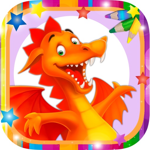 Dragons Coloring Pages icon