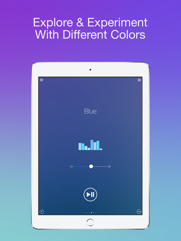 White Noise Sleep Aid iPad screenshot 4 - Health & Fitness app
