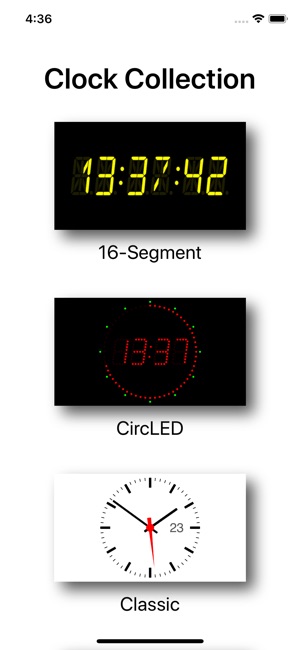 Collection of 6 Clocks