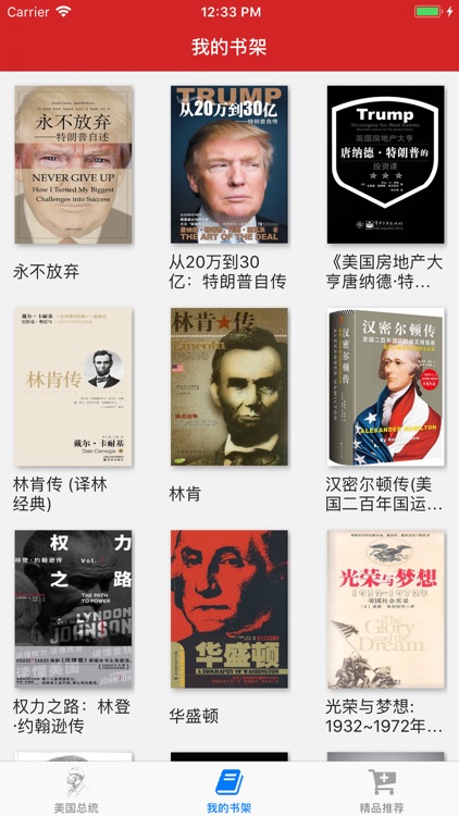 美国总统传记精选