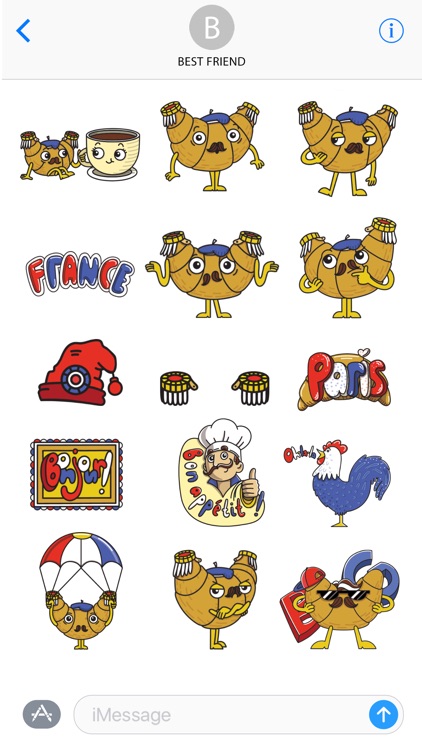 National French Stickers screenshot-3