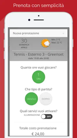 Game screenshot Tennis Club Bisenzio apk