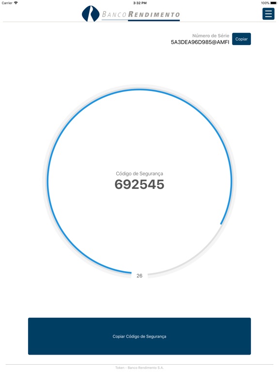 iPad Image of Token Rendimento