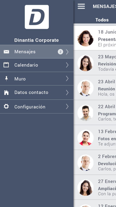 Screenshot #1 pour Dinantia Corporate