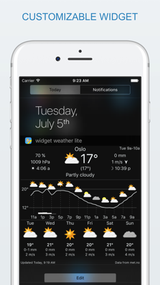 widget weather lite screenshot 2