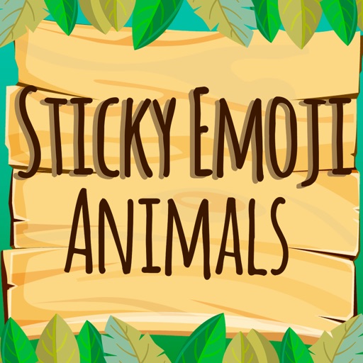 Sticky Emoji Animals Stamps