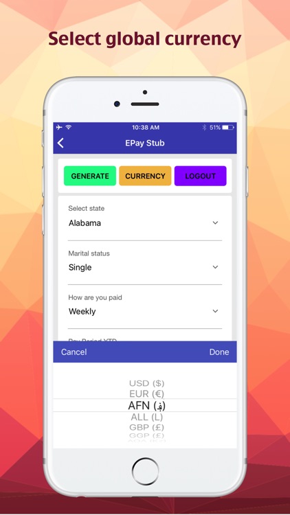 Paystub Calculator Paycheck ePayStub Maker Pro screenshot-4
