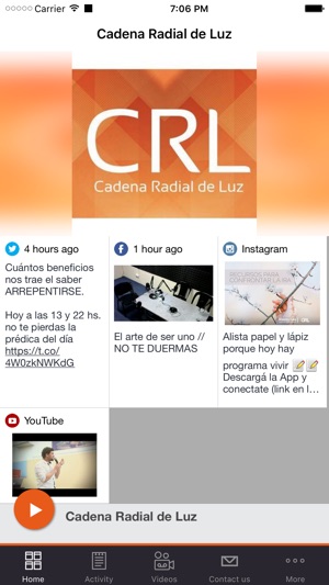 Cadena Radial de Luz