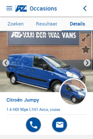 Van der Wal Vans screenshot 3