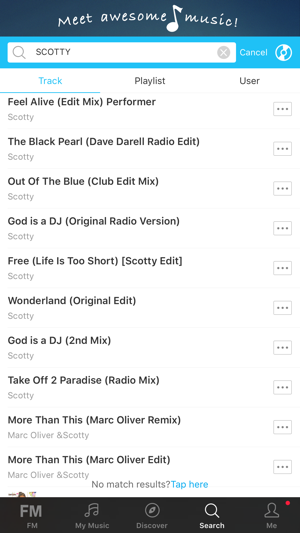 Music FM Awesome 手机音乐电台 Screenshot