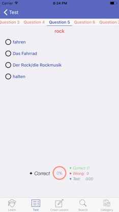 German Vocabulary screenshot 4