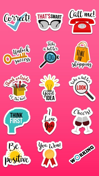 Daily Stickers for iMessage IM screenshot 3