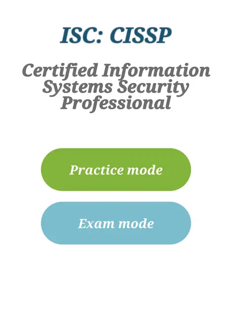 CISSP Certification Exam