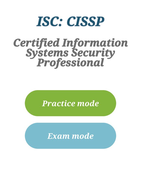 Screenshot #4 pour CISSP Certification Exam