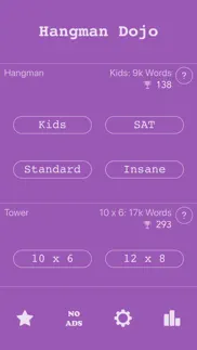 hangman dojo iphone screenshot 3