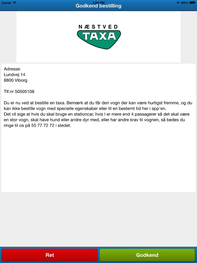 taxa glumsø taxa glumsø