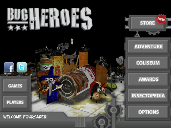 Bug Heroes iPad app afbeelding 5