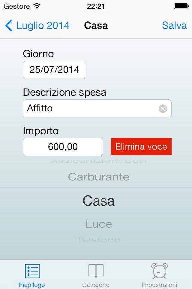 Spesario screenshot 3