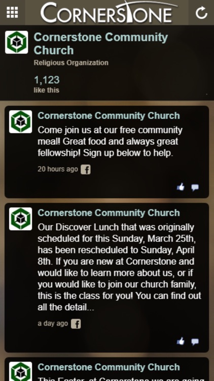 CornerstoneCommunityChurchApp
