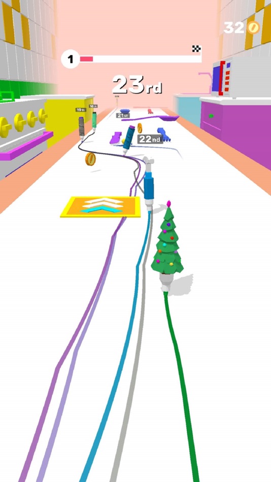 #5. Pen Run (iOS) 由: Ketchapp