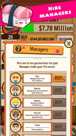 Game screenshot Sushi Diner Tycoon hack