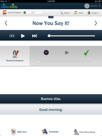 Screenshot #6 pour Hello-Hello Langues