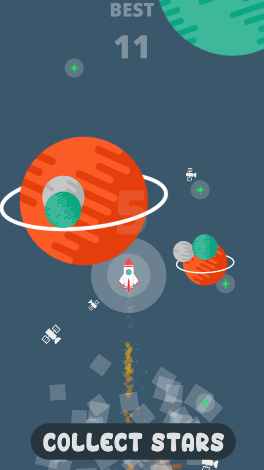#2. Star Run: Flying Rocket Game (iOS) 由: Aljosa Pavsic
