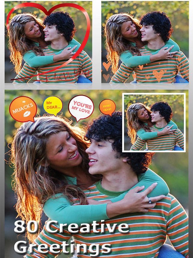 ‎AceCam Romantic Greetings Pro Screenshot