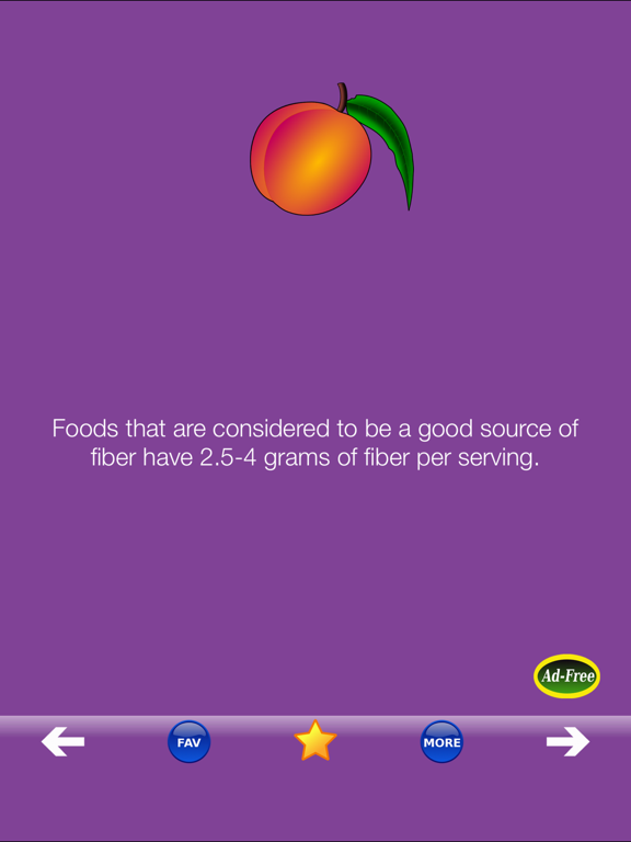 Screenshot #6 pour Nutrition Facts & Tips Fun App