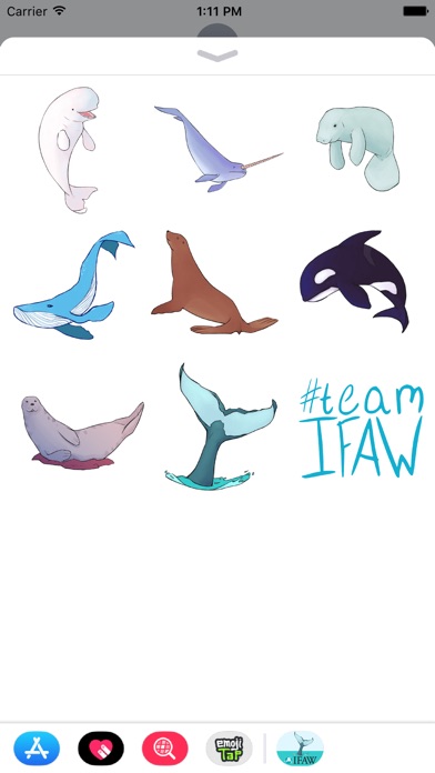 IFAWmojis Marine Mammals screenshot 4
