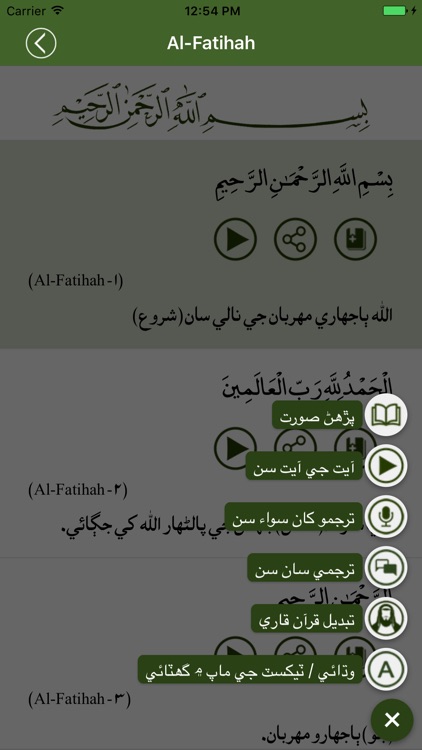 Quran Sindhi قرآن سنڌي screenshot-3