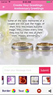 wedding anniversary wishes sms iphone screenshot 2