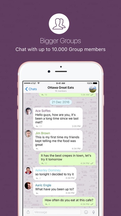 nandbox Messenger - Chat screenshot-3