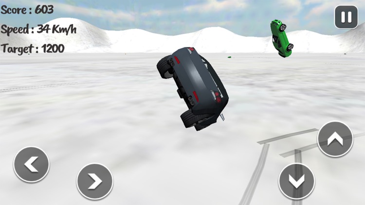 Real Desert Car Snow Drifting screenshot-3