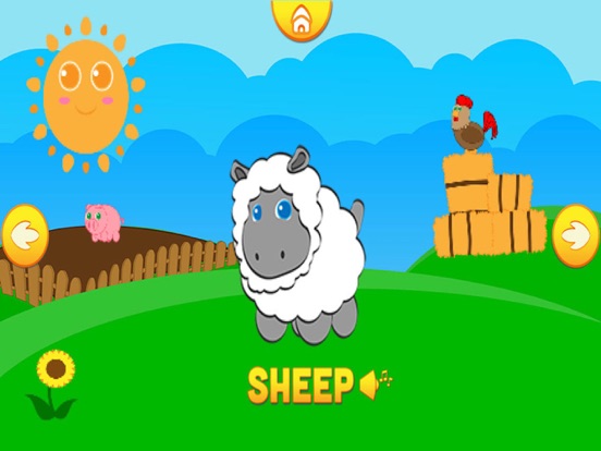 Screenshot #1 for Funny Animals: Play and learn!