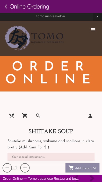 Tomo Restaurant screenshot-3