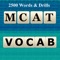 - 2500+ high frequency essential MCAT words along with roots, prefix and suffix listings