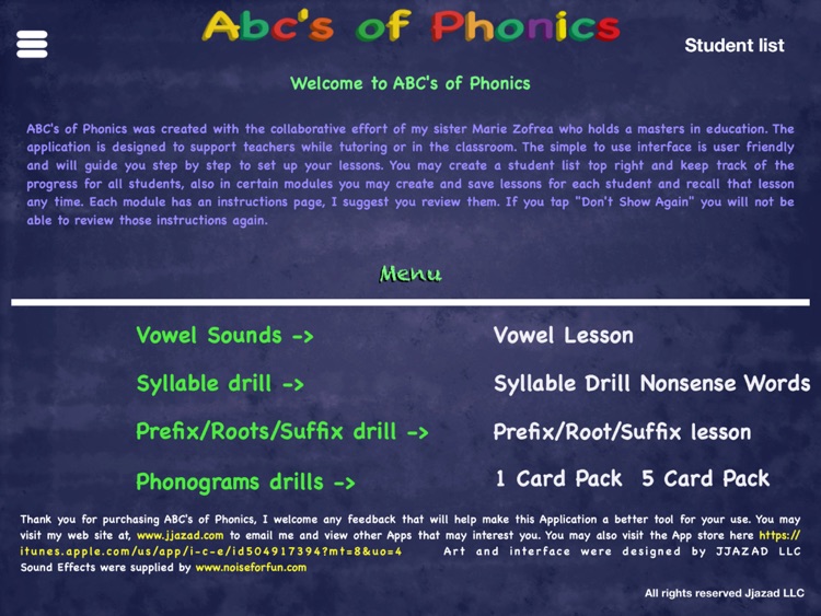 ABC's of Phonics