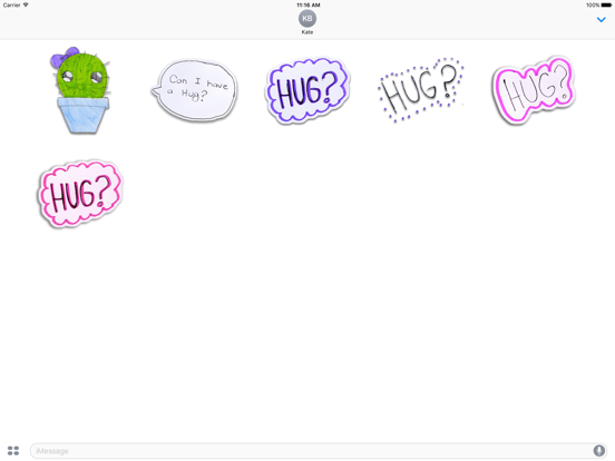 Screenshot #6 pour Kawaii! Cactus Stickers
