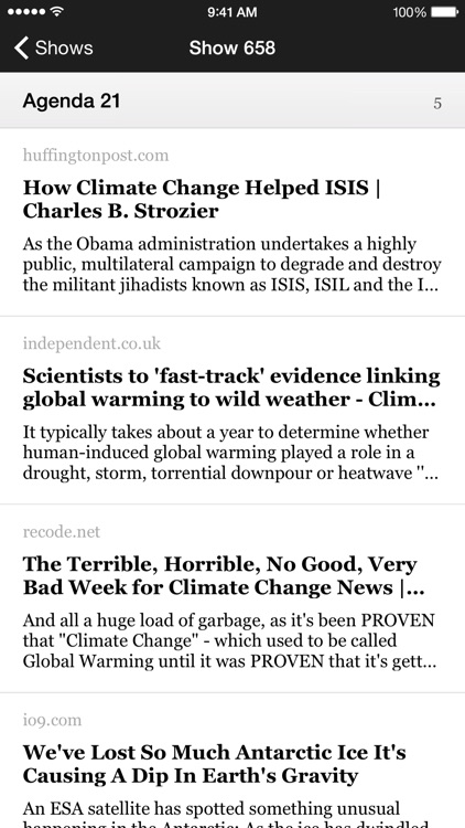 No Agenda News