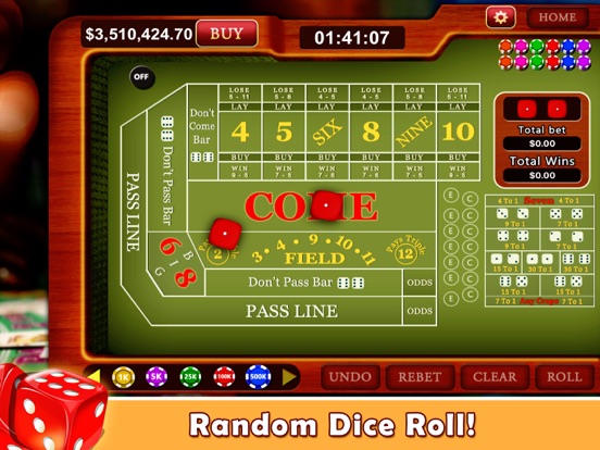 Craps - Casino Style! screenshot