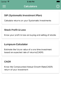 Easy Investment Calculator screenshot 1