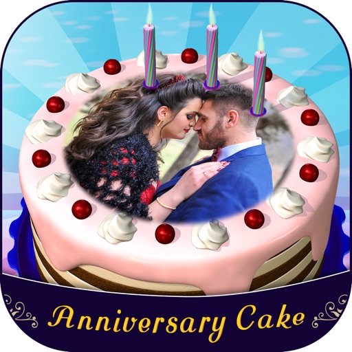 Anniversary Cake With Photo icon